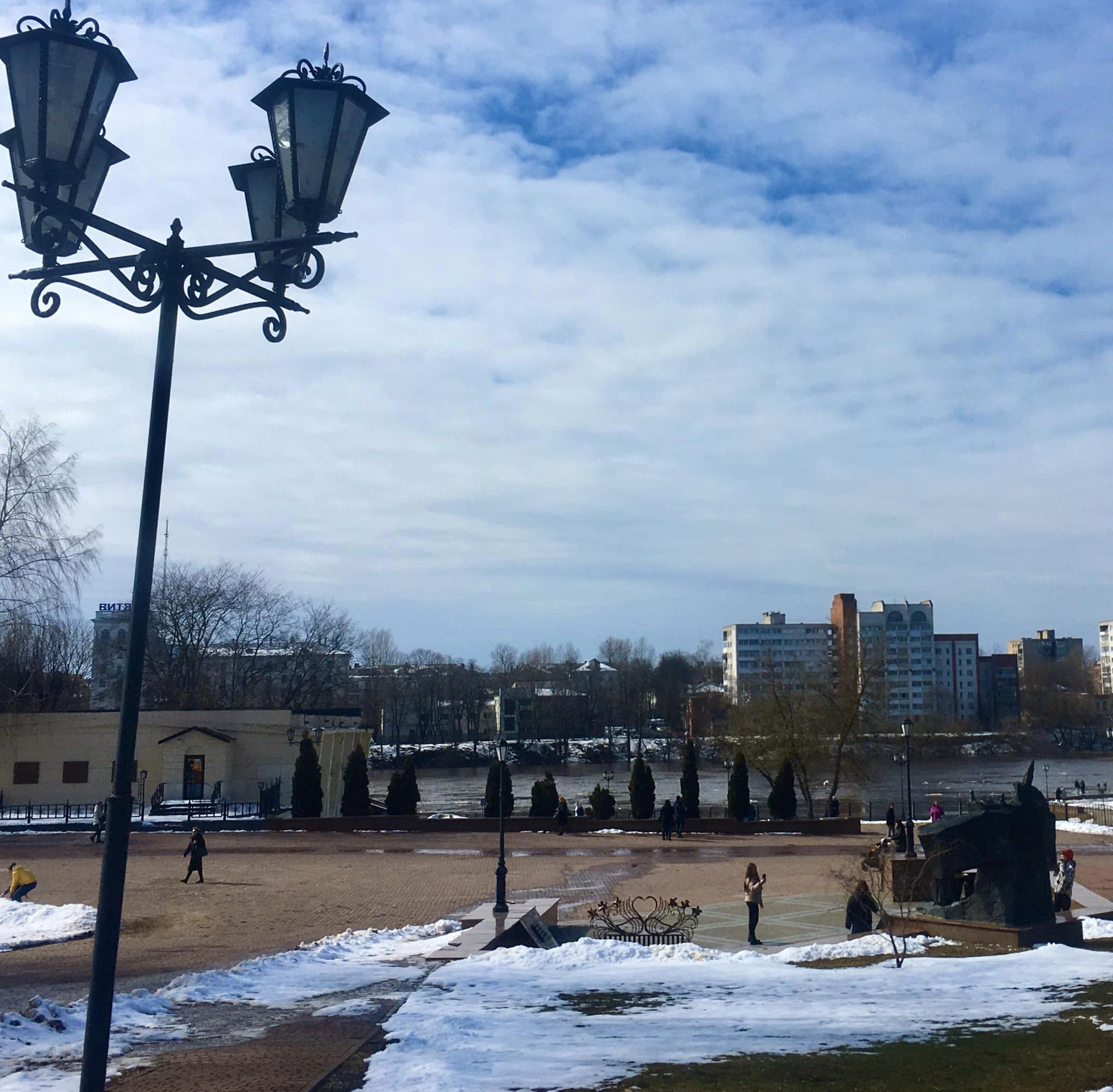 Как золотая рыбка в Витебске утонула