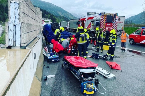 В Австрии белорус на фуре попал в ДТП с легковым автомобилем