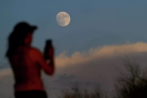 Ночью можно было увидеть осетровую луну. Как она выглядела Ночью можно было увидеть осетровую луну. Как она выглядела