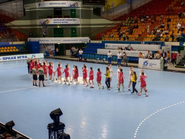 Белорусские гандболистки победно стартовали на II Играх стран СНГ Белорусские гандболистки победно стартовали на II Играх стран СНГ